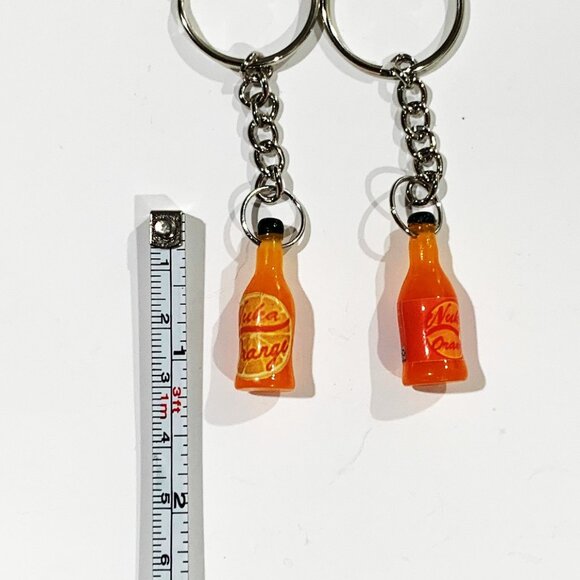 Fallout 4 Nuka Cola Orange Keychains - Variety Labels - Picture 10 of 12